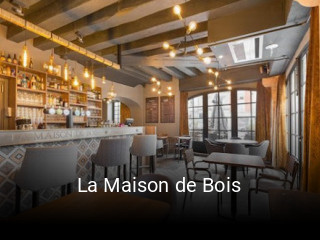 La Maison de Bois plan d'ouverture