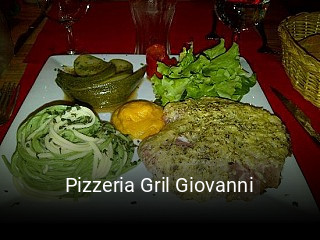 Pizzeria Gril Giovanni heures d'ouverture