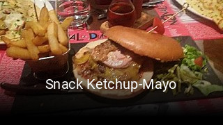 Snack Ketchup-Mayo ouvert