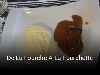 De La Fourche A La Fourchette heures d'affaires