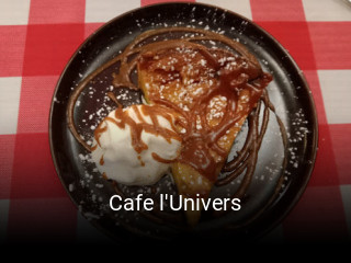 Cafe l'Univers ouvert