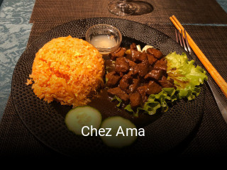 Chez Ama plan d'ouverture