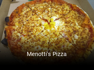 Menotti's Pizza plan d'ouverture