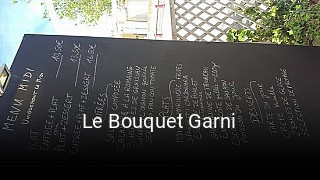 Le Bouquet Garni plan d'ouverture