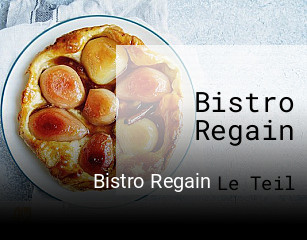 Bistro Regain heures d'ouverture