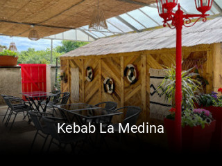 Kebab La Medina plan d'ouverture