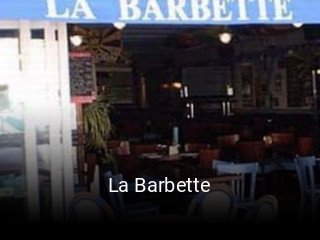 La Barbette heures d'ouverture