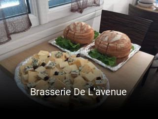 Brasserie De L’avenue heures d'affaires