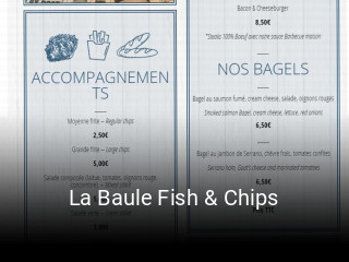 La Baule Fish & Chips heures d'ouverture