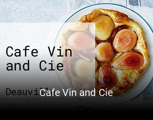 Cafe Vin and Cie ouvert