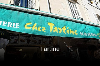 Tartine heures d'ouverture