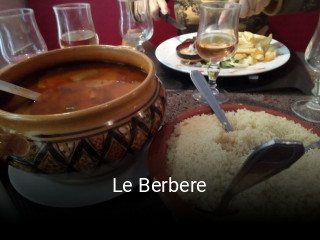 Le Berbere heures d'ouverture