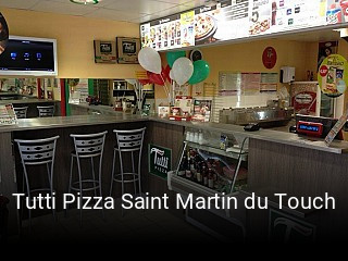 Tutti Pizza Saint Martin du Touch heures d'affaires