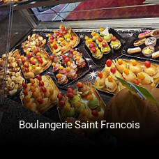 Boulangerie Saint Francois heures d'ouverture