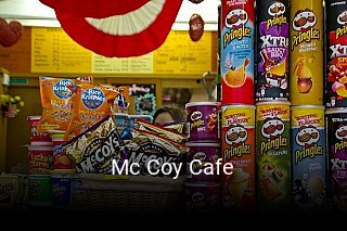Mc Coy Cafe ouvert