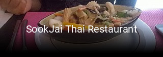SookJai Thai Restaurant heures d'ouverture