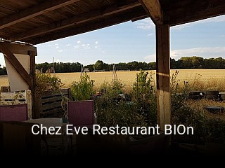 Chez Eve Restaurant BIOn plan d'ouverture