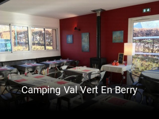 Camping Val Vert En Berry plan d'ouverture