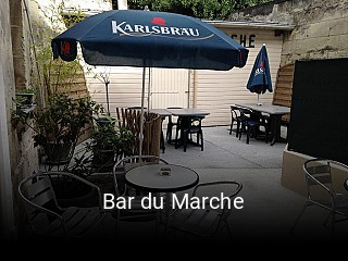 Bar du Marche ouvert