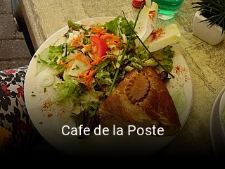Cafe de la Poste ouvert