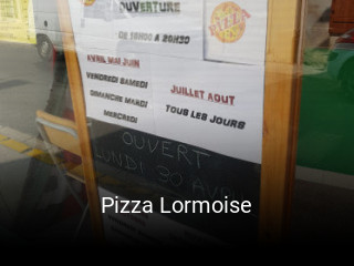 Pizza Lormoise ouvert