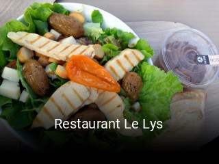 Restaurant Le Lys heures d'ouverture