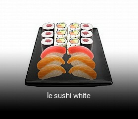 le sushi white ouvert