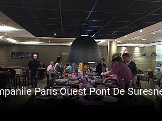 Campanile Paris Ouest Pont De Suresnes Restaurant heures d'affaires