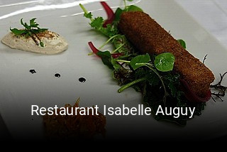 Restaurant Isabelle Auguy heures d'affaires