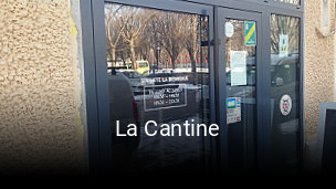 La Cantine heures d'ouverture