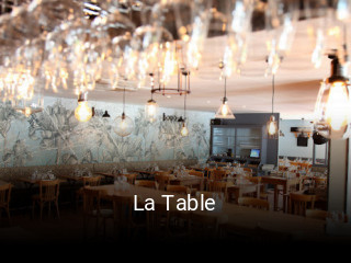 La Table ouvert