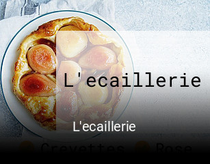 L'ecaillerie ouvert