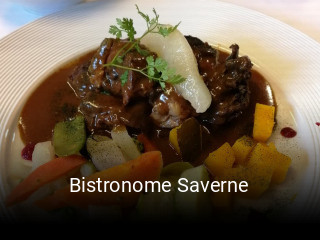 Bistronome Saverne heures d'ouverture