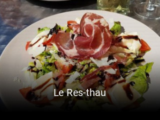 Le Res-thau ouvert