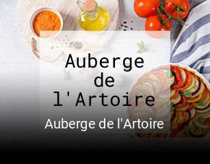 Auberge de l'Artoire heures d'ouverture