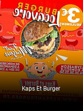 Kaps Et Burger ouvert