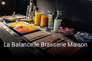 La Balancelle Brasserie Maison heures d'ouverture