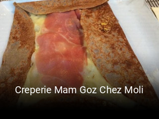 Creperie Mam Goz Chez Moli heures d'ouverture