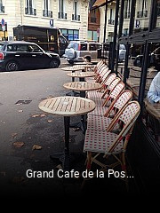 Grand Cafe de la Poste plan d'ouverture