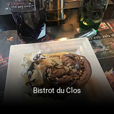 Bistrot du Clos heures d'ouverture