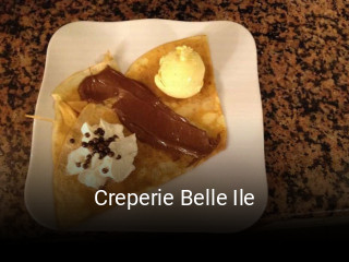 Creperie Belle Ile ouvert