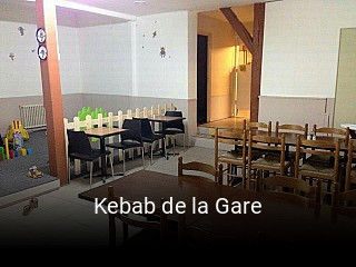 Kebab de la Gare heures d'ouverture