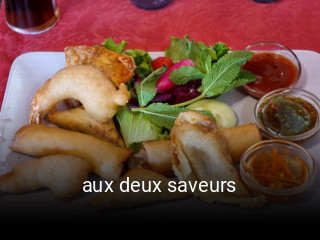 aux deux saveurs heures d'ouverture