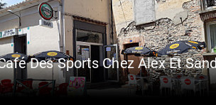 Le Café Des Sports Chez Alex Et Sandrine plan d'ouverture