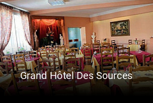 Grand Hôtel Des Sources plan d'ouverture