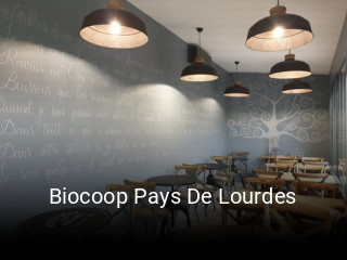 Biocoop Pays De Lourdes plan d'ouverture