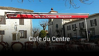 Cafe du Centre ouvert