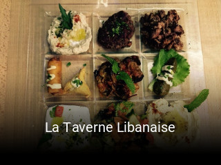 La Taverne Libanaise heures d'affaires