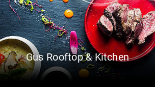 Gus Rooftop & Kitchen heures d'ouverture