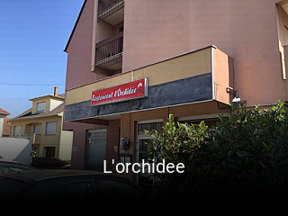 L'orchidee ouvert